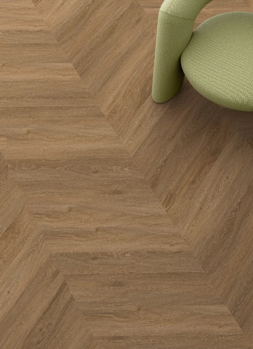 WPC flooring Clap!3D Hungarian Herringbone Yadan