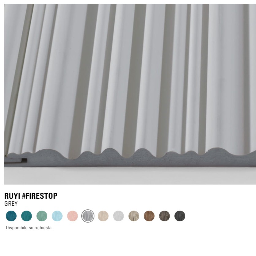 Fire-resistant wall coverings, Moove Urban Firestop Ruyi