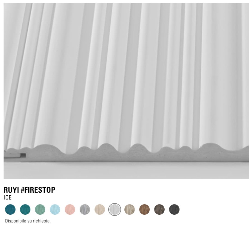 Fire-resistant wall coverings, Moove Urban Firestop Ruyi