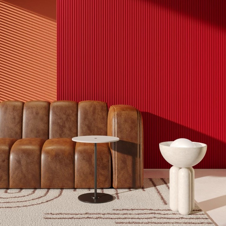 Moove Vitter wall and false ceiling coverings Red Madrid