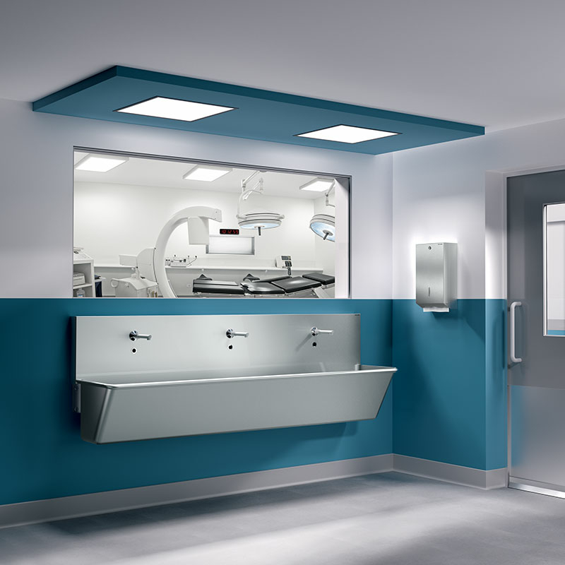 Wall-mounted folded paper towel dispenser, 6601