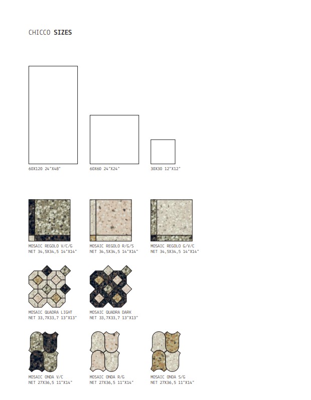 Chicco Cacao floor tiles
