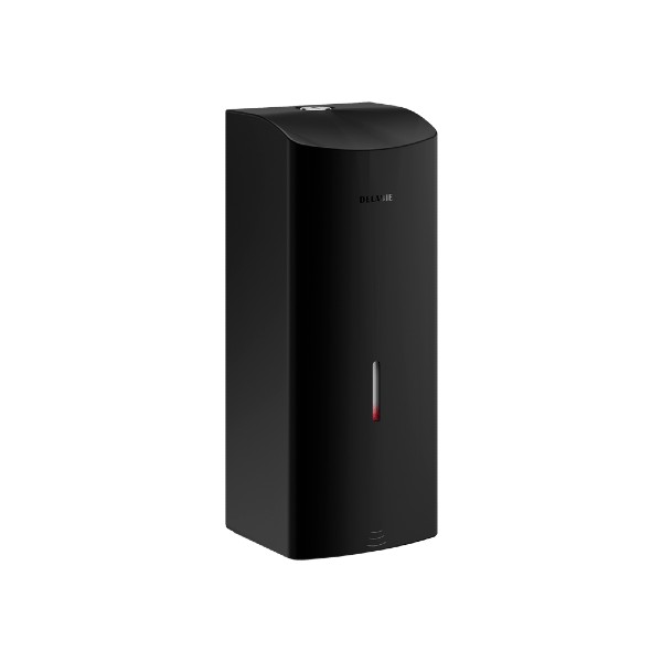 Wall-mounted electronic soap or hydroalcoholic gel dispenser, 1 l, black