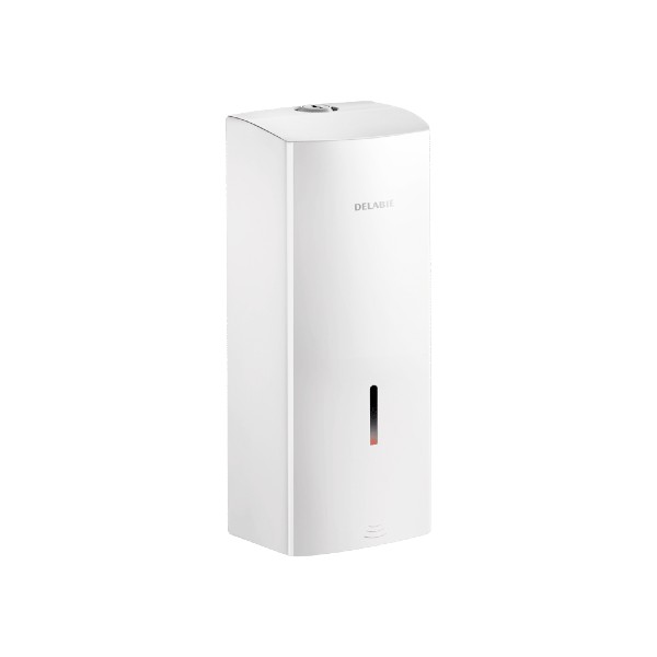 Wall-mounted electronic liquid soap dispenser, 1 liter, white