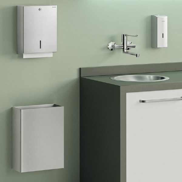 Wall-mounted electronic liquid soap dispenser, 1 litre